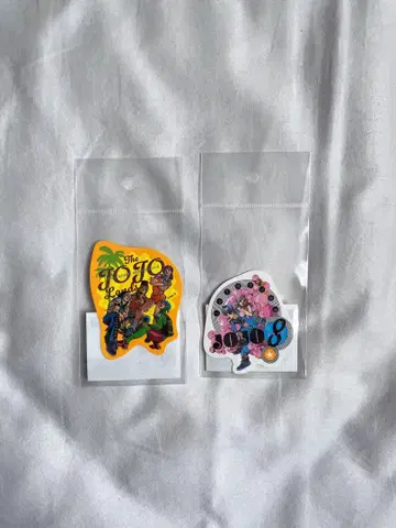 죠죠 캐러밴 다이 컷 스티커 8부 죠죠 랜즈 죠죠리온