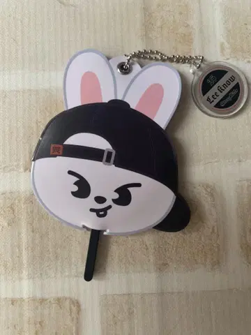 straykids 리노 리비트 미니 부채