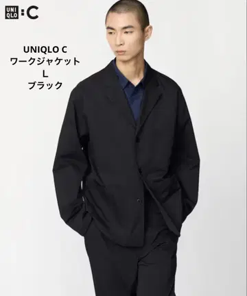 유니클로 C 유니클로 시 워크 자켓 L 사이즈 블랙