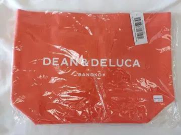 방콕 한정판! DEAN & DELUCA 코랄 핑크 토트백 XL