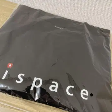 ispace 블랙 로고 티셔츠