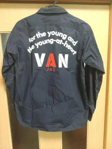 VAN M 사이즈 긴팔 셔츠 면 100%