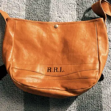 RRL 소가죽 뉴스 보이 백/숄더백