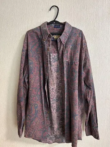 Ralph Lauren 페이즐리 무늬 긴팔 셔츠 M