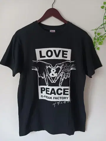 G-FREAK FACTORY 대디 달링 티셔츠 M 블랙 지프리