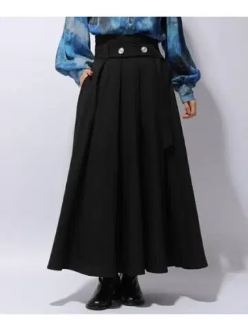 HARE(W)HW턱 플레어 SK HARE 하레 롱 스커트
