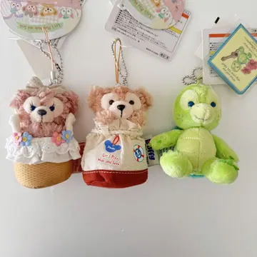디즈니 더피 셰리 메이 올멜 봉제 인형 3개 세트