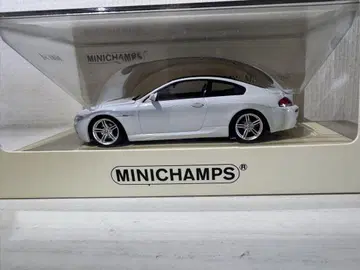 MINICHAMPS BMW M6 쿠페 한정판 모델 1/43