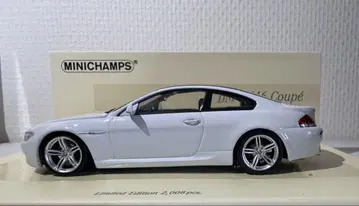 MINICHAMPS BMW M6 쿠페 한정판 모델 1/43