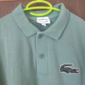 LACOSTE 라코스테 피케 셔츠 L 빅 악어