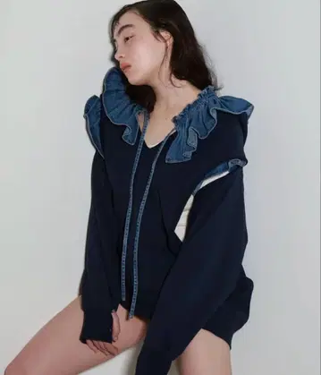 새상품급 papier broken parker/ navy