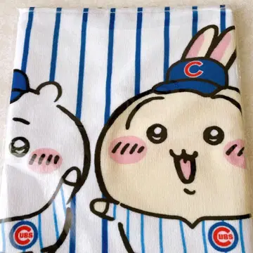 치이카와 MLB TOKYO SERIES 페이스 타월 컵스 ver.