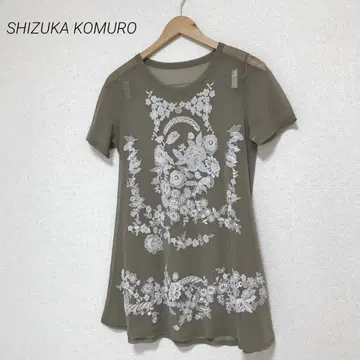 SHIZUKA KOMURO 의류점 파워 인터넷 튜닉 티셔츠