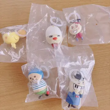데코보코 프렌즈 가챠 메지루시 액세서리 5종 컴플리트 세트