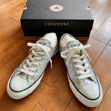 CONVERSE ALL STAR 실버 스팽글