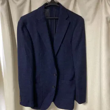 VITALE BARBERIS CANONICO 제 썸머 울 자켓 네이비