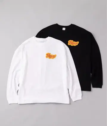 네구세. 롱 티셔츠 화이트