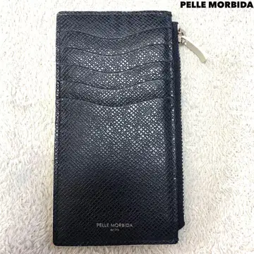 PELLE MORBIDA 스마트 미니 지갑 이탈리아 엠보싱 가죽
