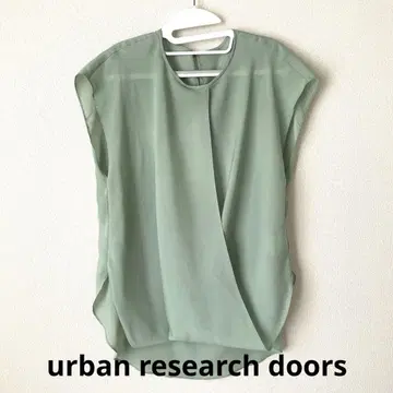 urban research doors 슬리브리스 티셔츠 사이즈 1