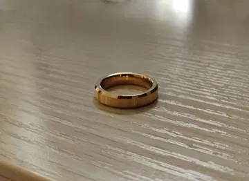 텅스텐 골드 밴드 반지