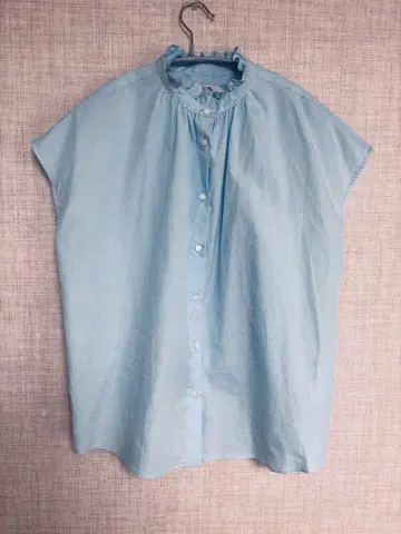 Maker's Shirt Kamakura 슬리브리스 셔츠 40