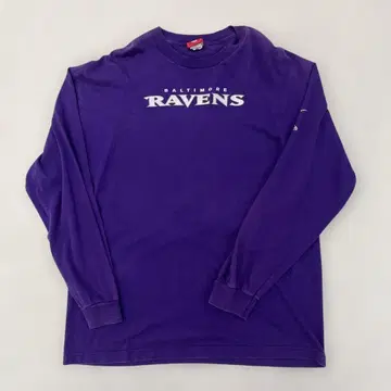 BALTIMORE RAVENS 긴팔 티셔츠 퍼플