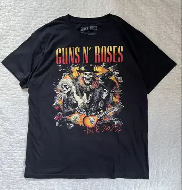 GUNS N' ROSES 2025 투어 티셔츠 L