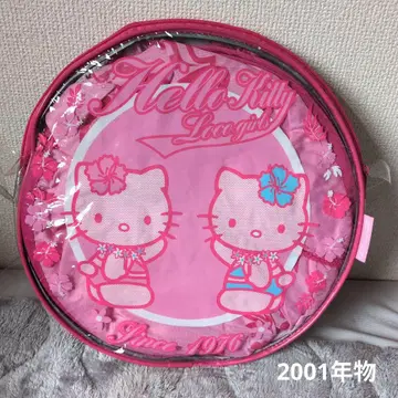 산리오 헬로키티 접이식 비치 돔 텐트 2001년 당시 상품