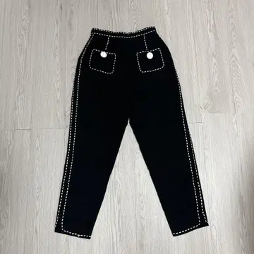 이타리야 이타리야 스티치 테일러드 하이 웨스트 팬츠