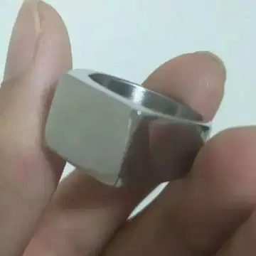 스퀘어 반지