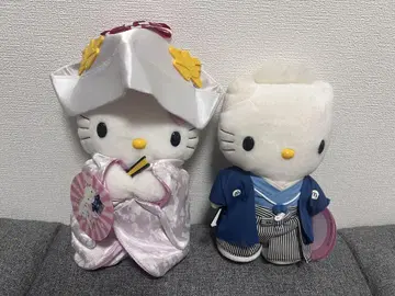 헬로 키티 다니엘 봉제 인형 웨딩