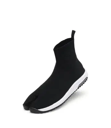 Knit Tabi Boots 블랙