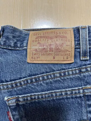 리바이스 517 부츠 컷 데님 진