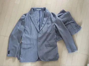 THESHOP TK 정장 셋업 시어서커 깅엄 체크 XL