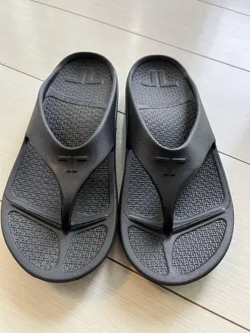 테릭 블랙 리커버리 샌들 XS