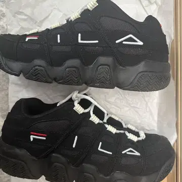 FILA 휠라 댑 스니커즈 스웨이드 블랙