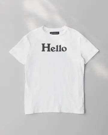 MADISONBLUE/매디슨 블루 HELLO 티셔츠