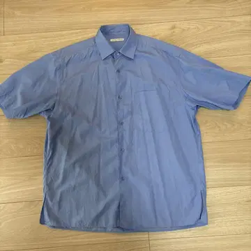 UNITED ARROWS 반팔 셔츠 파랑 토마스 메이슨