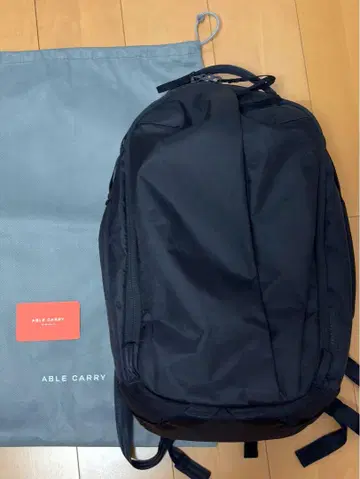 ABLE CARRY Max EDC X-PAC 블랙 백팩 백팩