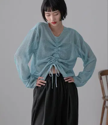 롤리즈팜 셔링 시어 러셀 풀오버 291346