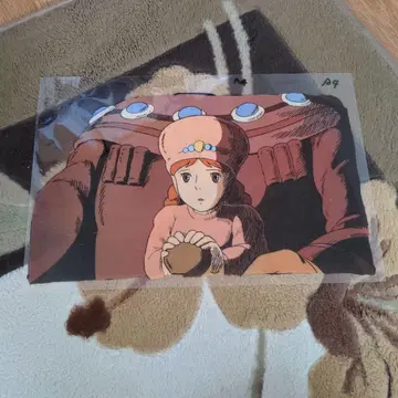 나우시카 애니메이션 셀화와 밑그림