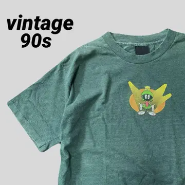 90s 마빈 더 마샬 보더 티셔츠 빈티지 루니 튠즈