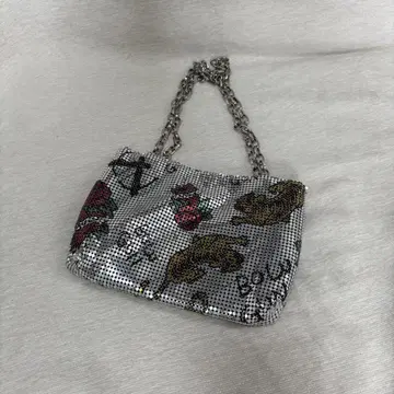 [가방] 메탈 체인 숄더 백