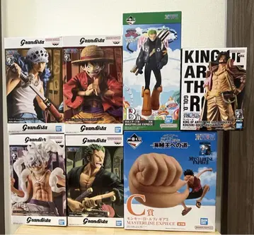 원피스 ONE PIECE 제일복권 프라이스 피규어 7종 세트