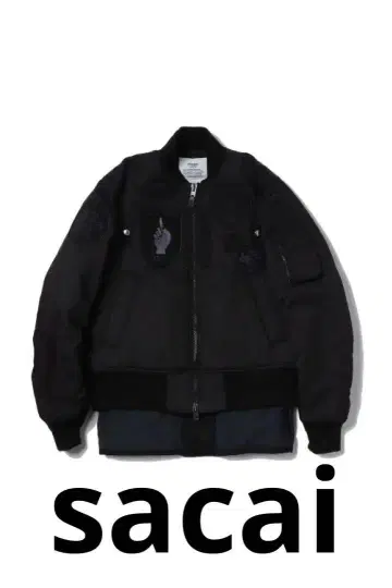 사카이 x SPIEWAK Gonz 멀티 패치 블루종 L 사이즈 새상품