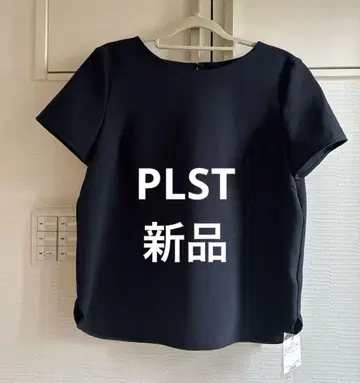 PLST 플라스테 폴리에스테르 옥스 T 블라우스 M 사이즈