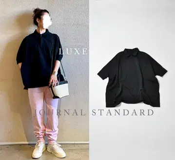 새상품급 2023ss LUXE 저널 데라베 저지 폴로 풀오버