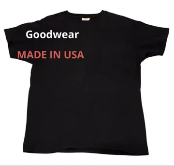 Goodwear 굿웨어 T 셔츠 미국제 USA제 L 포켓 T