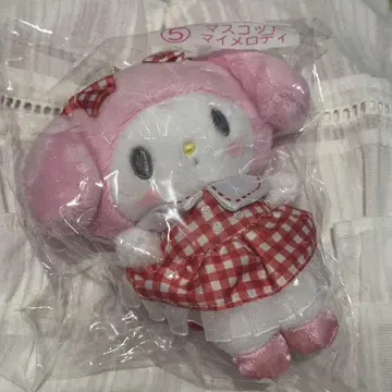 마이멜로디 봉제 인형 키링 산리오 복권