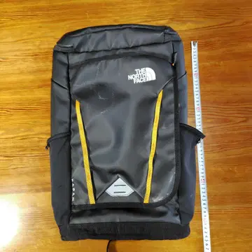 THE NORTH FACE 백팩 블랙/오렌지